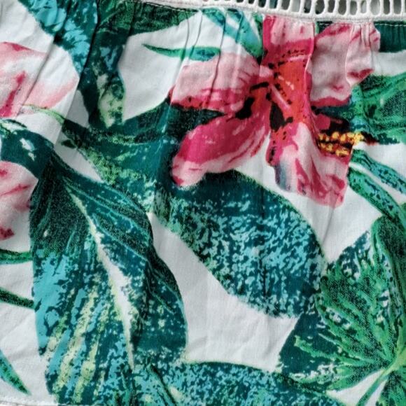 2 For $5 Sale GB Girls Green And Pink Floral Sundress  Size Small - Picture 5 of 10